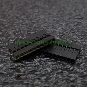 10x Dupont Jumper Wire Pin Housing Header Connector 1x10 Male-Female 10pcs Q21 - Picture 1 of 1