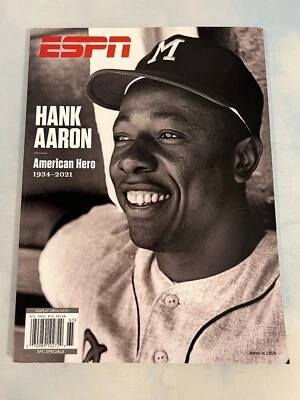 ESPN Hank Aaron American Hero 1934-2021 Special Issue 2021 Foto 1 de 3