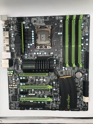 GIGABYTE G1 Snipper LGA 1366 Intel X58 ATX Motherboard with i-o panel SLI CrossX - Image 1 of 4