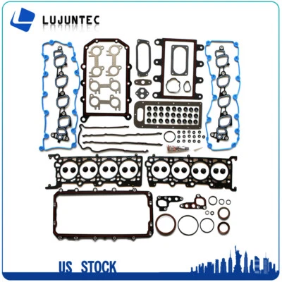 Полный комплект прокладок 12/05/2000-2004 подходит для Ford F-150 5,4 л 330CID V8 SOHC HS9790PT-19 - Изображение 1 из 4
