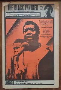 RARE The Black Panther Party Newspaper Community News Service December 13th 1969 - Picture 1 of 2