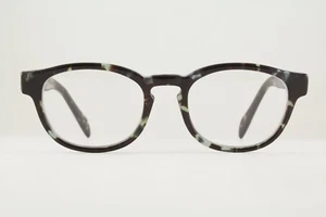 Rare Authentic Salt OSCAR VBT 47mm Vintage Blue Tortoise Frames Glasses Japan - Picture 1 of 5