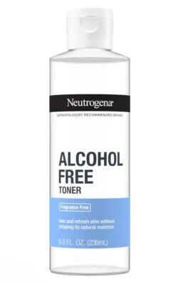 Tónico diario sin alcohol Neutrogena sin fragancia 8 fl. OZ - Lote de 2 paquetes NUEVO Foto 1 de 3