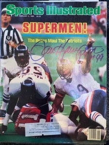 Dan Hampton Hand Signed Sports Illustrated Magazine 1986 - Picture 1 of 3