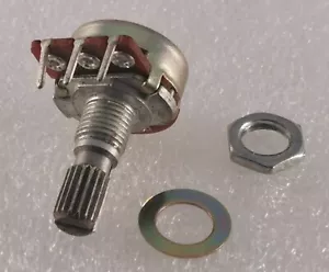RV16A-30-18K-B1K Alpha 16mm 1k ohm Linear Rotary Poteniometer 18mm Spline -50pcs - Picture 1 of 6