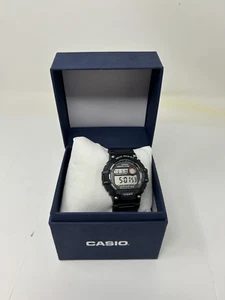Casio Men's TRT-110H-1AVCF Mud Resistant Digital Display Quartz Black Watch - Picture 1 of 6