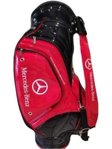 Mercedes-Benz Stand Golf Club Bag Caddie Caddy Red 9.0 For 46 Inch - Picture 1 of 6