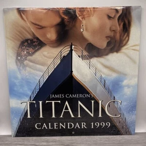 James Cameron’s Titanic Calendar 1999 New -Sealed - Picture 1 of 7