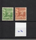 Samoa (26) - 1921 -  Definitive two values  - mint - SG Cat £28