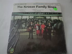 "THE KROEZE FAMILY SINGS” - Kroeze Brothers Productions Vinyl Lp - Picture 1 of 2