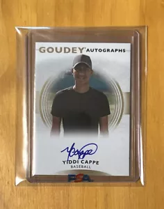 YIDDI CAPPE 🥎 “RARE” 2022 ✨ROOKIE✨AUTHENTIC AUTOGRAPHED CARD!!! - Picture 1 of 2