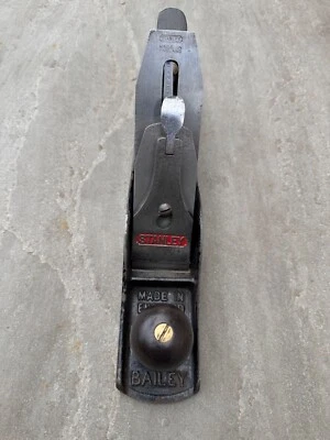 Vintage 1945 Stanley Bailey No.5 Jack Plane see video lapped and sharpened - Image 1 of 4