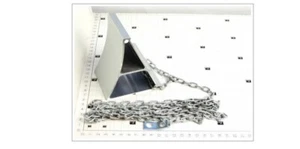 MFWC1004W/C Wheel Chock Aluminum With 10' Chain For Use With Pioneer New - Picture 1 of 1