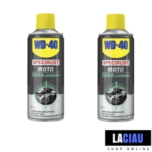 COPPIA Specialist Moto WD40 Cera Lucidante Spray - 400 ml - Foto 1 di 1