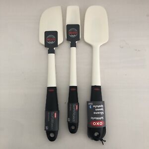 New OXO SoftWorks Good Grips Set of 3 Heat Resistant Spatulas