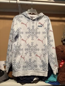 Puma Essentials Logo Lab Holiday Hoodie Herren Größe Small Freizeit Oberbekleidung - Bild 1 von 3