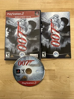 James Bond 007 Everything or Nothing PS2 Complete In Box With Manual - Image 1 of 4