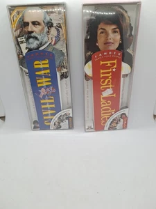 Set Of 2 Fandex Family Field Guides Civil War And First Ladies Knowledge - Picture 1 of 5