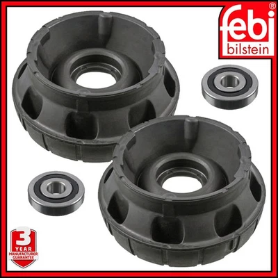 Front Strut Mount and Bearing x2 Febi 22639 For Opel Vauxhall Vivaro A B MK1 MK2 - Image 1 of 4