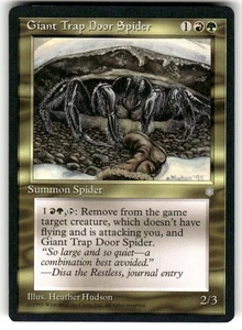 Giant Trap Door Spider Ice Age Regular MTG - Picture 1 of 2