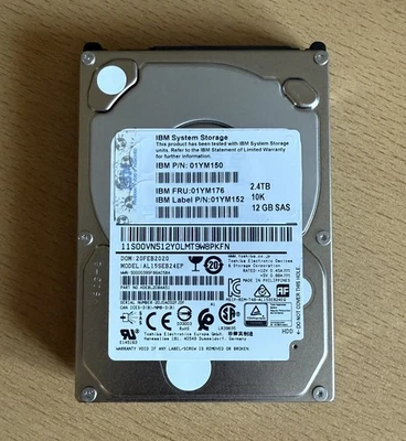 IBM Toshiba AL15SEB24EP 2.4TB SAS HDD (for IBM Storwize V7000) – 01YM150 - Image 1 of 4