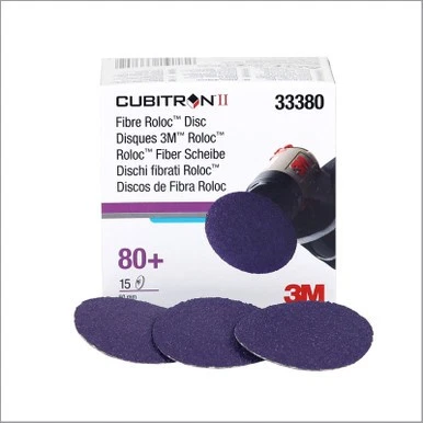 3M 33380, 2 inch Cubitron Roloc Discs 80+ Grit Foto 1 de 1