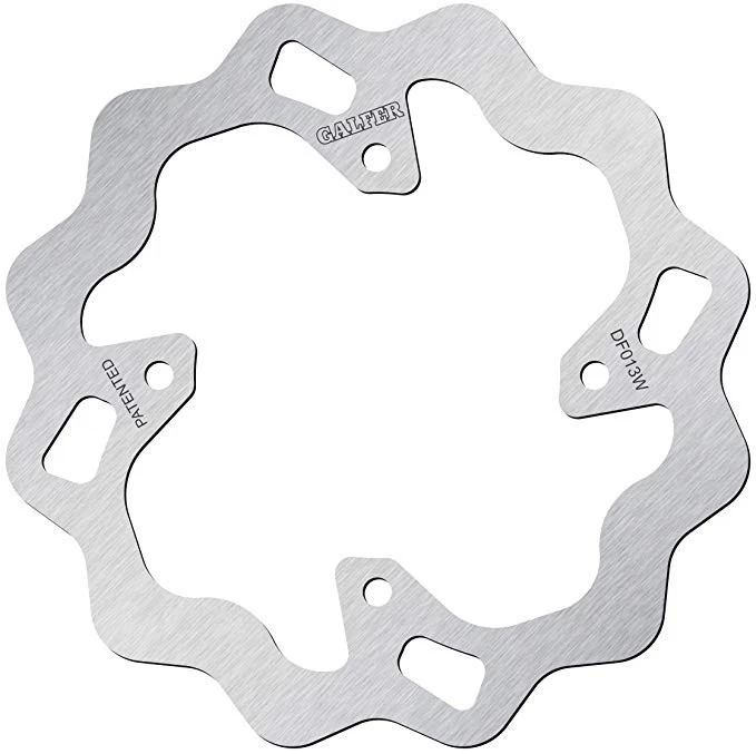 Rotor de onda trasera Galfer para bicicletas de calle acero inoxidable tratado térmicamente DF154W Foto 1 de 1