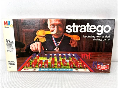 Stratego 1975 Board Game By Milton Bradley 100% Complete EUC Hard To Find - Image 1 of 4