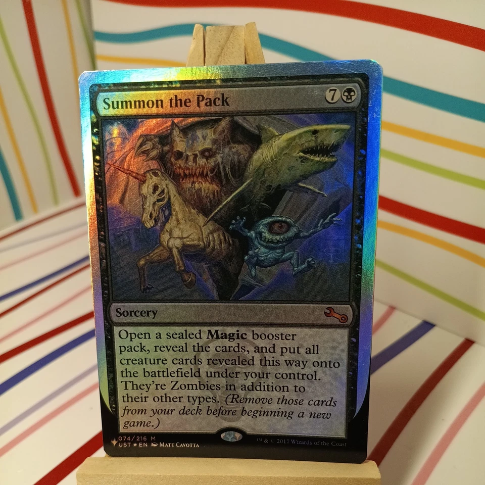 SUMMON THE PACK FOIL (Unfinity Foil Edition) MTG The List (Unstable) - Image 1 of 1