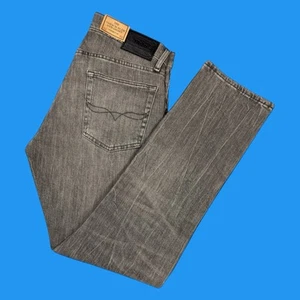 Ralph Lauren Polo Jeans Mens Size 32x32 Varwick Slim Straight Stretch Gray Denim - Picture 1 of 21
