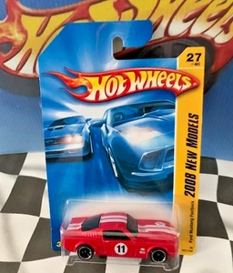Hot Wheels 2008 New Models 27/40 FE 027 '65 Mustang 2+2 Fastback RED OH5 - Picture 1 of 1