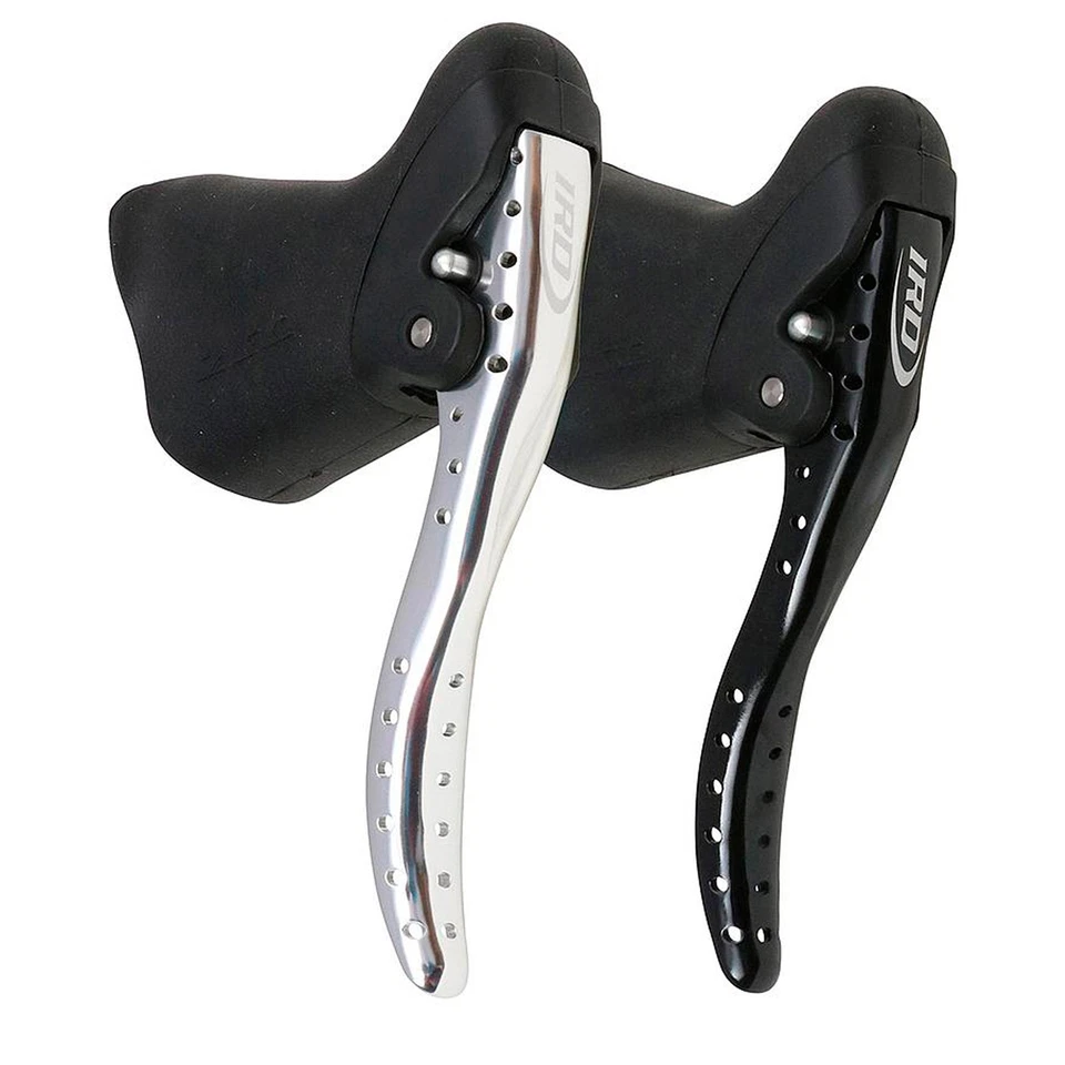 Interloc Racing Drillium V2 Black Aero Brake Levers Set - Lightweight Short - Image 1 of 1