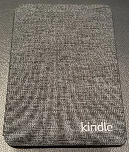 NEW Amazon Kindle Fabric E-Reader Case (11th Gen, 2022)  - Black/Gray - OPEN BOX - Picture 1 of 2
