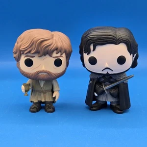 Lot Of 2 Funko Pop! Game Of Thrones - Jon Snow #07 & Tyrion Lannister #50 - Picture 1 of 5