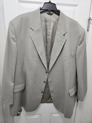 Traje Blazer Chaqueta Para Hombre Ferracci Opciones BEIGE CLARO/BRONCEADO 56L/56 L 100% Lana Foto 1 de 4