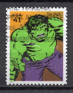 USA 2007 - aus Block "Marvel Comic Super Heroes" - The Hulk - Bild 1 von 1
