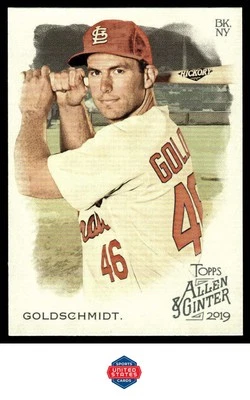 2019 Topps Allen & Ginter #62 Paul Goldschmidt - Image 1 of 2