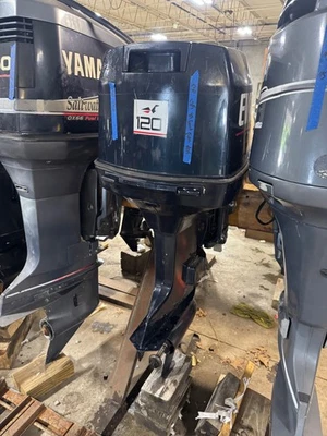 Evinrude 1990 120 hp carburador 2 tiempos 20" motor fueraborda barco Evinrude v4 funciona bien Foto 1 de 4