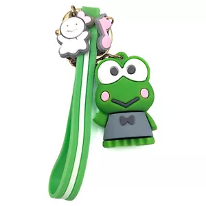Keroppi Hasunoue Hello Kitty 2 Zoll 3D Actionfigur Schlüsselanhänger (Kerokerokeroppi) - Bild 1 von 3