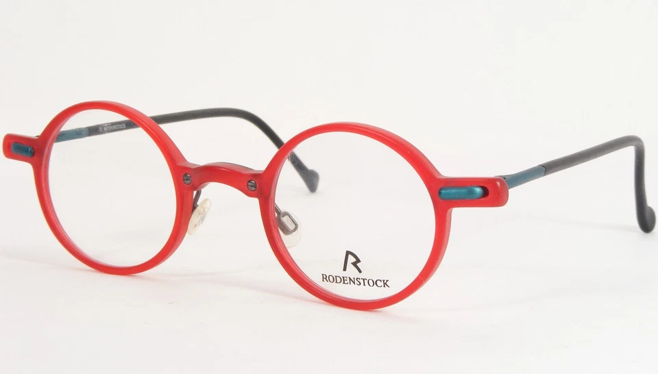 Vintage RODENSTOCK R 7301 C Matte Red UNIQUE RARE EYEGLASSES GLASSES 41-23-130mm - Image 1 of 4