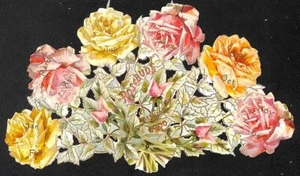 ROSEBUDS mechanical CALENDAR FOR 1900, Tuck 3338 - Picture 1 of 4