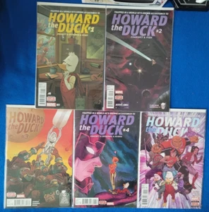 HOWARD THE DUCK #1-5 Marvel Comics 2015 Chip Zdarsky Complete Set - 1st Print - Picture 1 of 10