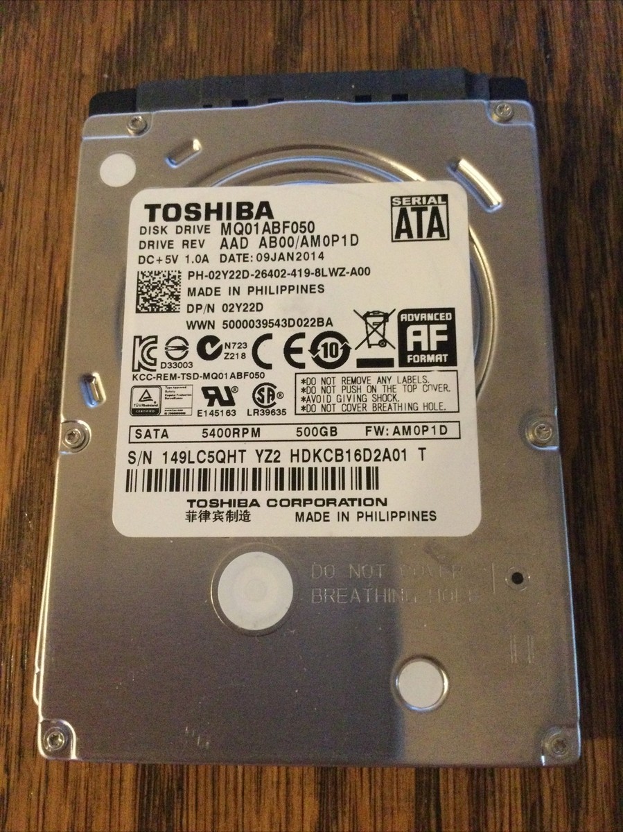 Toshiba 32 MB Cache 2.5 in Form Factor Internal Hard Disk Toshiba 32 MB Cache 2.5 in Form Factor Internal Hard Disk