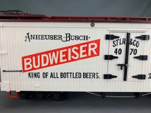 G Scale LGB 4070 Budweiser Beer Reefer G638 LZ - Picture 1 of 15