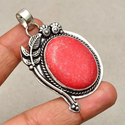 Ciondolo gioiello fatto a mano in argento sterling 925 con pietra preziosa co... - Immagine 1 di 4