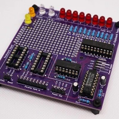 Parallel ASCII Keyboard Tester DIY Kit for e.g. Apple-1 and Apple 2 - Image 1 of 4