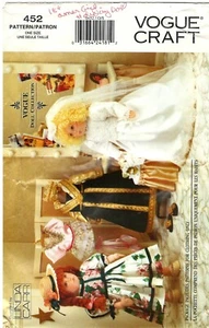 Vogue Craft 452 sewing pattern designed Linda Carr Vogue Doll Collection uncut - Picture 1 of 3