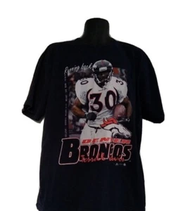 Terrell Davis Denver Broncos Vintage 1999 T-shirt Size XL  - Picture 1 of 4