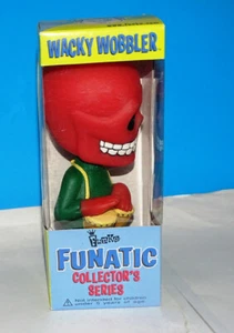 Funko Wacky Wobbler Bone Daddy (Bongos) (Red Head) serie funática RARO - Imagen 1 de 6