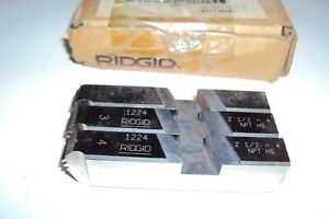 Ridgid 26192 Pipe Threading Replacement Dies, 2-1/2" - 4" High Speed ( 3 PIECE )